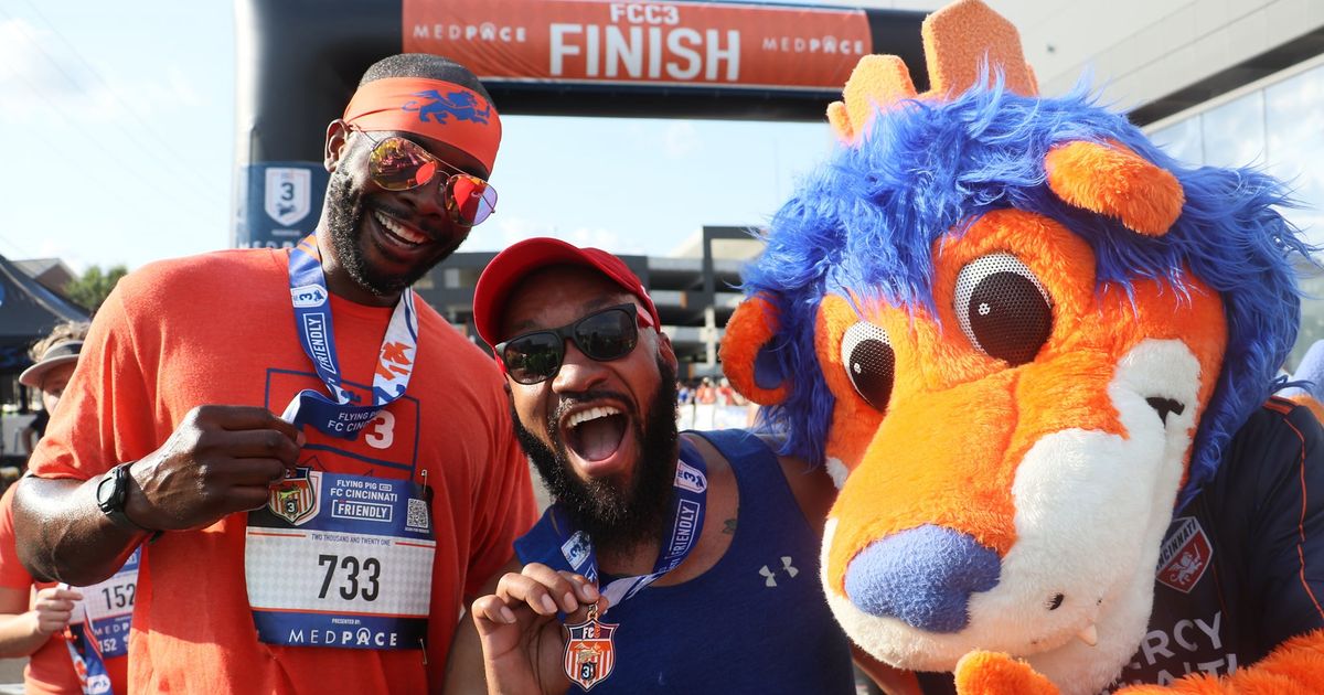 Flying Pig And FC Cincinnati Friendly 3Mile Walk/Run Packet Pickup