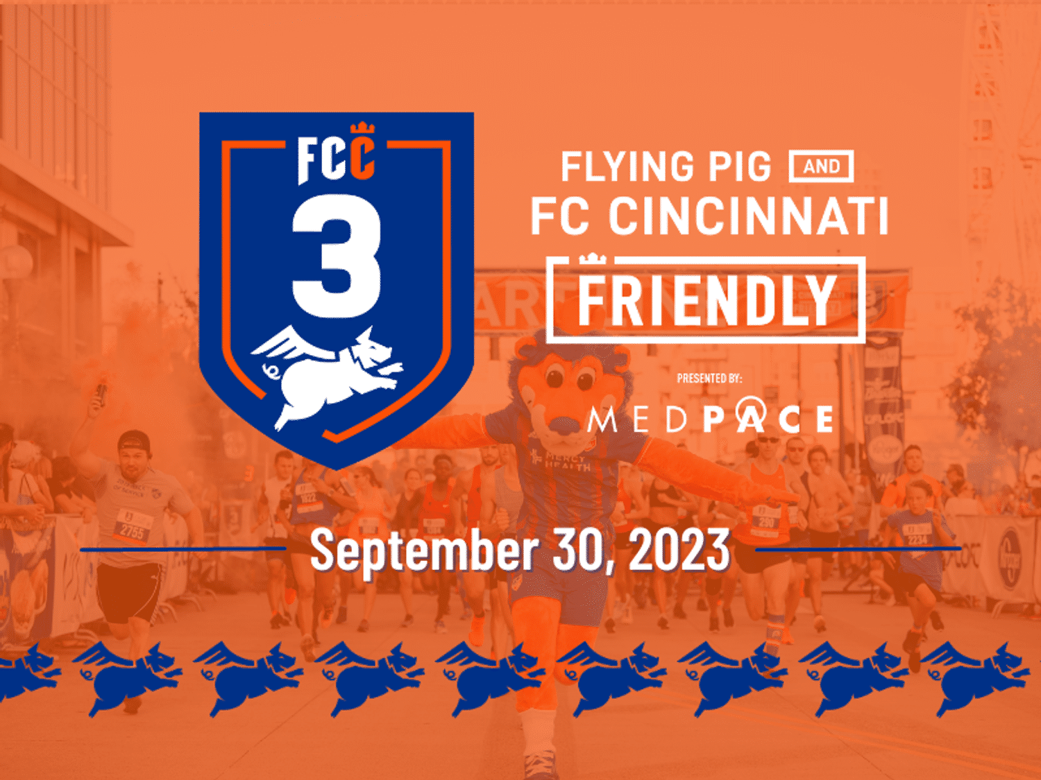 FC Cincinnati Foundation and Pig Works Announce 2023 FCC3 Race Date